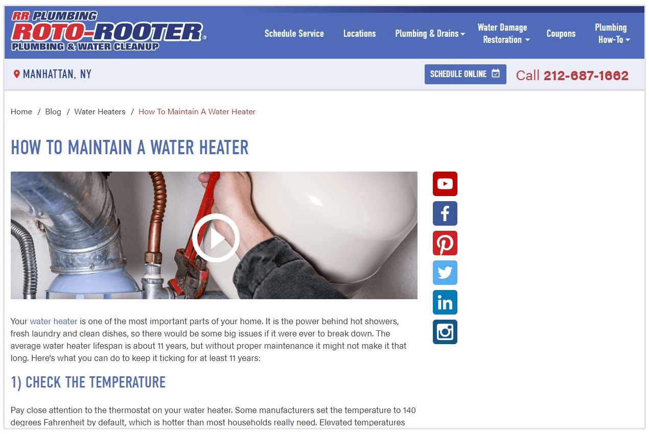 Klempnerarbeit Blogbeitrag